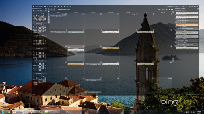 VueMinder Lite USB Screenshot
